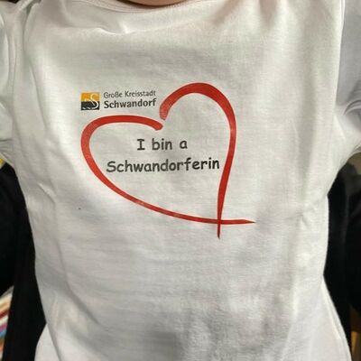Baby Shirt - I bin a Schwandorferin