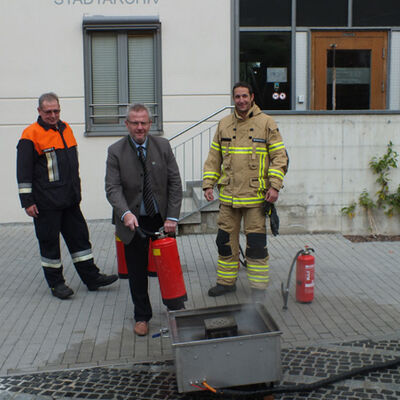 Bild vergrößern: 2017 Brandschutz Rathaus OB