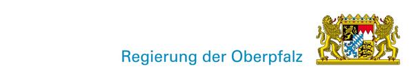 Bild vergrößern: Aufschrift: Regierung der Oberpfalz, Abbildung: Bayerisches Staatswappen