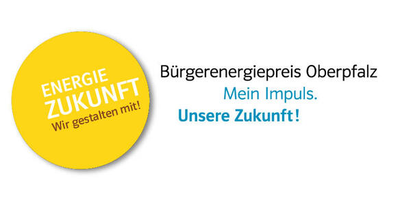 Bild vergrößern: Logo: Bürgerenergiepreis Oberpfalz