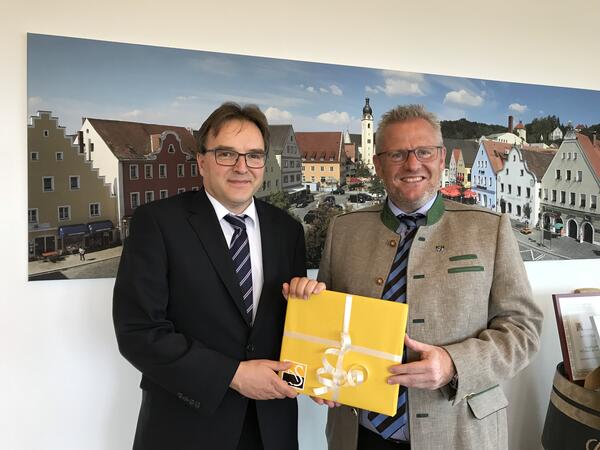 Antrittsbesuch Regierungsvizepräsident Christoph Reichert