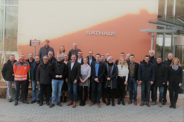 Bild vergrößern: Besprechung_BR Radltour 2019