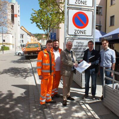 Neue Verkehrsregelung Mai 2019