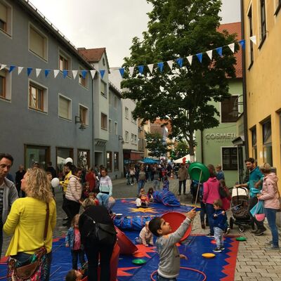 Bild vergrößern: Kinderspielstraße in der Breite Straße