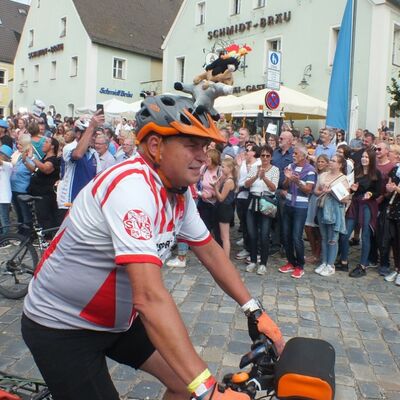 Bild vergrößern: BR Radltour 2019_Ankunft_k_21