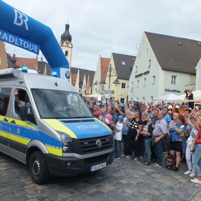 Bild vergrößern: BR Radltour 2019_Ankunft_k_24