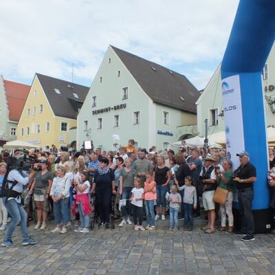 Bild vergrößern: BR Radltour 2019_Ankunft_k_06