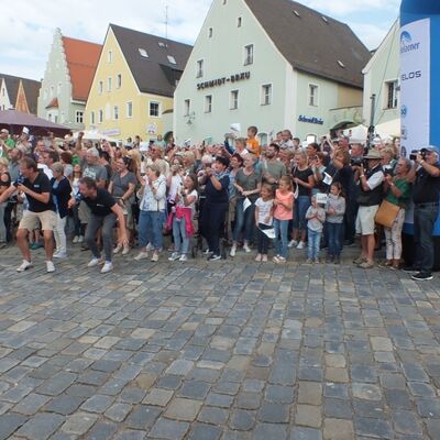 Bild vergrößern: BR Radltour 2019_Ankunft_k_07