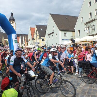 Bild vergrößern: BR Radltour 2019_Ankunft_k_17