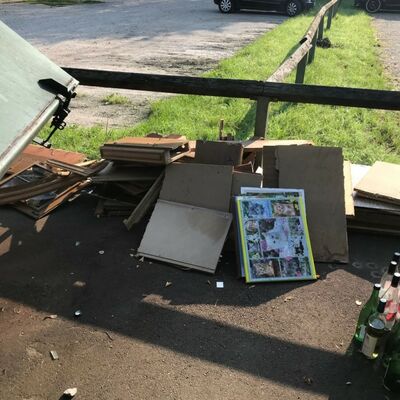 Bild vergrößern: Illegale Muellentsorgung 2019