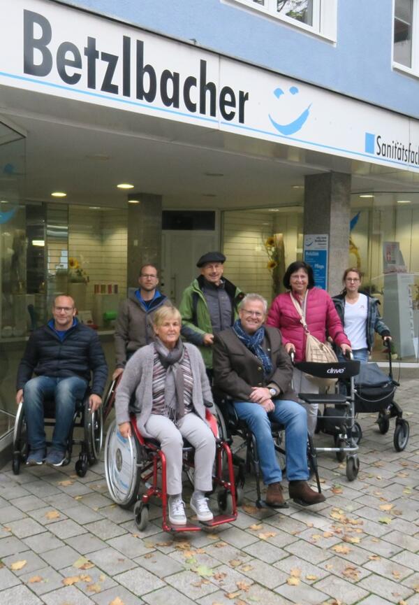 Bild vergrößern: Barrierefreie Begehung 071019