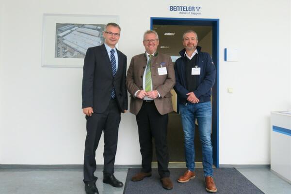 Bild vergrößern: Benteler Firmenbesuch 021019
