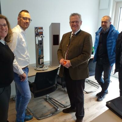 Bild vergrößern: Firmenbesuch bei VALEO IT Neteye in Fronberg