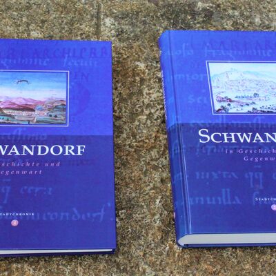 Bild vergrößern: "Schwandorf - Stadtchronik" - in Geschichte und Gegenwart, Band 1 u 2;  75 €