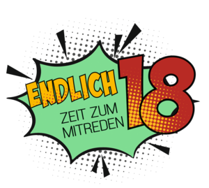 Bild vergrößern: Endlich 18
