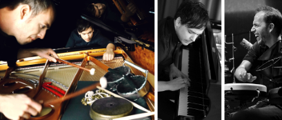 Bild vergrößern: Chris Gall (piano) & Bernhard Schimpelsberger (percussion)