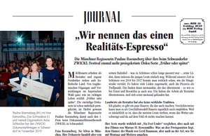 Bildvorschau des Zeitungsartikels über den Gewinner des Dokumentarfilmpreises ZETT 2019