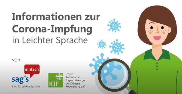 Bild vergrößern: Informationen zur Corona-Impfung in Leichter Sprache