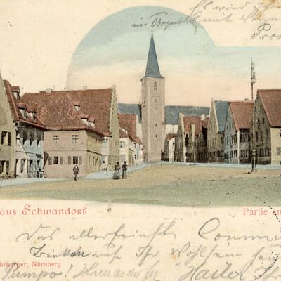 Bild vergrößern: Historische Post- und Ansichtskarten aus Schwandorf