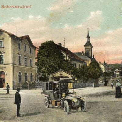 Bild vergrößern: Historische Post- und Ansichtskarten aus Schwandorf