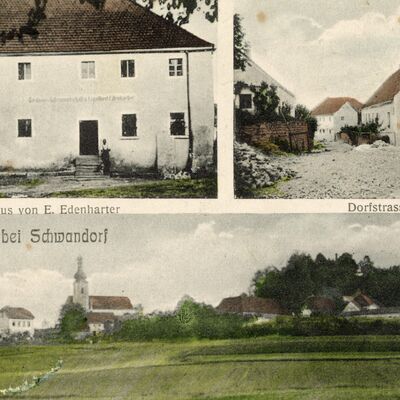 Bild vergrößern: Historische Post- und Ansichtskarten aus Schwandorf