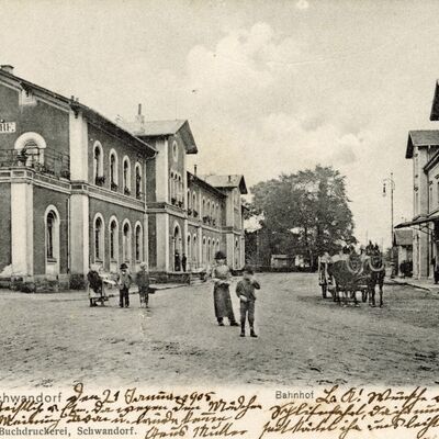 Bild vergrößern: Historische Post- und Ansichtskarten aus Schwandorf