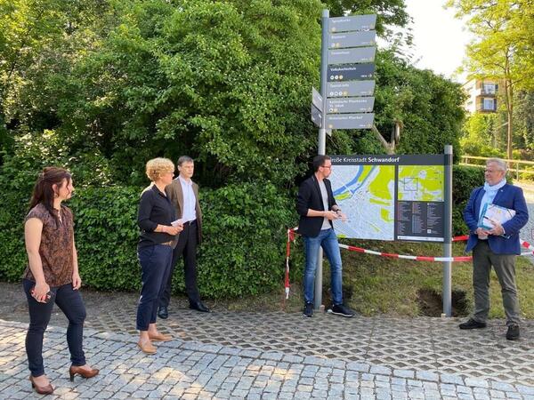 Bild vergrößern: Beschilderungssystem Stadt Schwandorf