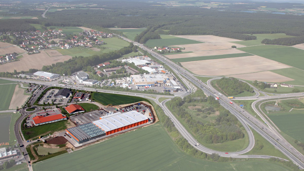 Bild vergrößern: Sondergebiet für Handel Am Brunnfeld.