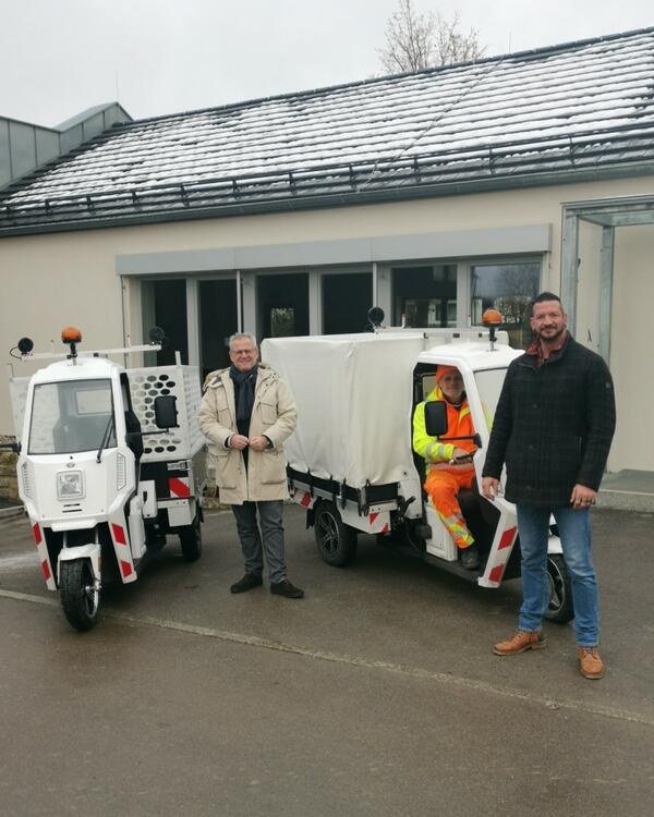 Bild vergrößern: Bauhof Schwandorf - Neue E-Trikes