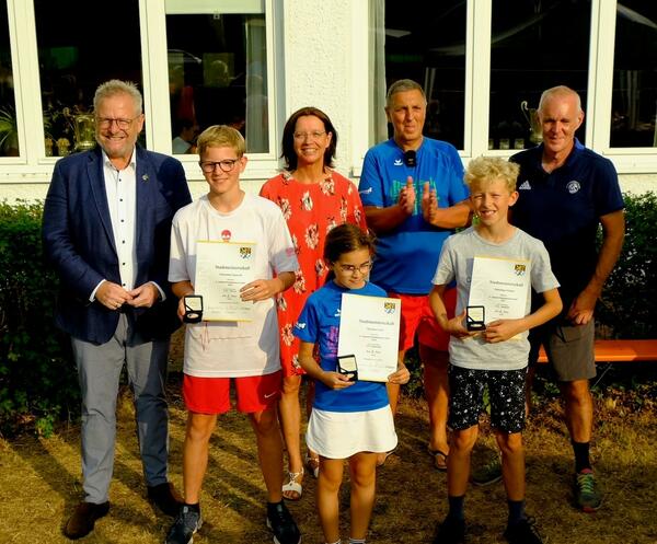 Bild vergrößern: Stadtmeisterschaft der Tennisjugend