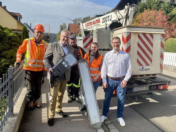 Bild vergrößern: Umrüstung Straßenleuchten auf LED
