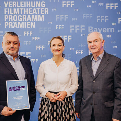 FilmFernsehFonds Verleihung Kinoprogrammpraemien 2022
