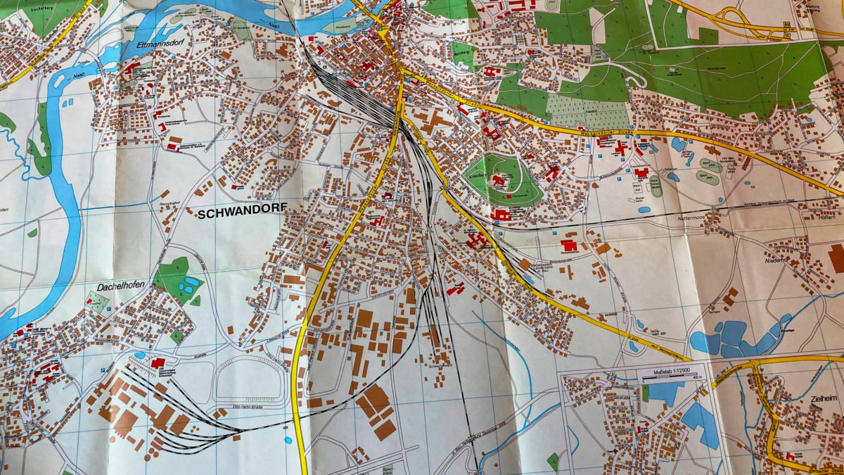 Stadtplan / Große Kreisstadt Schwandorf