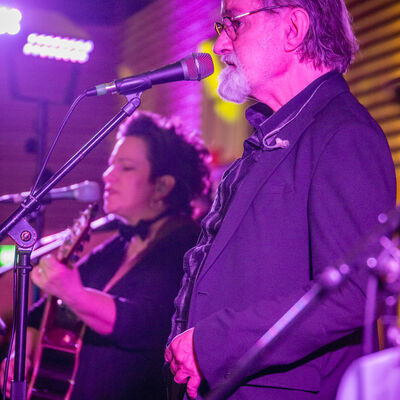 Nahaufnahme der Klaus Hörmann Band