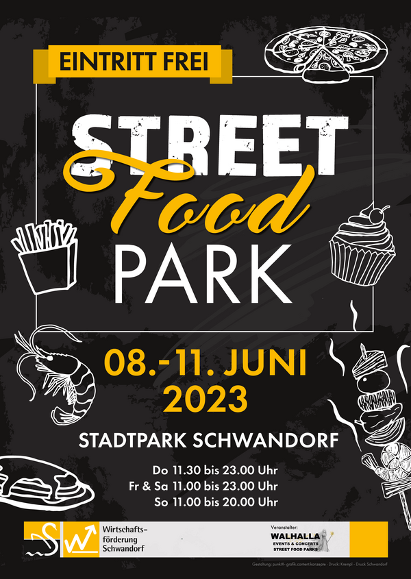 Bild vergrößern: Street Food Park Plakat
