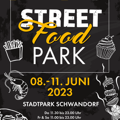 Street Food Park Plakat