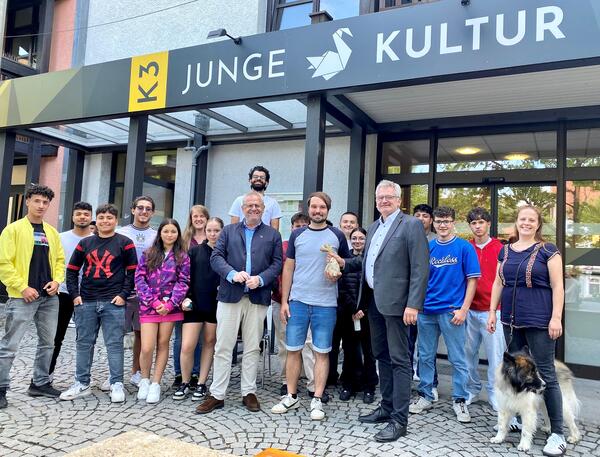 Spendenübergabe Jugendtreff