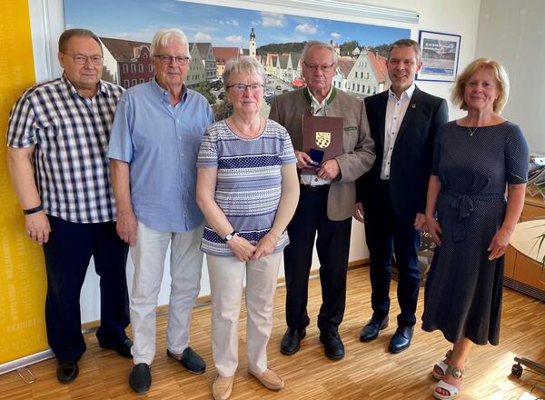 Verleihung KMK-Medaille an Josef Zetterer