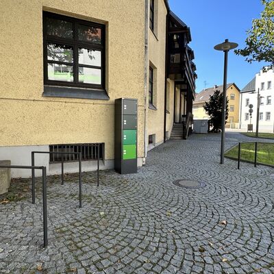 Bild vergrößern: Internet Fahrradständer NeuE-Bike Ladestation A.K.Platz
