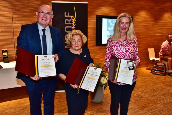 Verleihung der Bürgermedaille