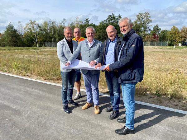 Erschlieung Baugebiet Rothlinde abgeschlossen