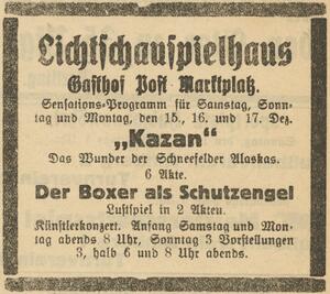 Bild vergrößern: 16.12.1923 Post