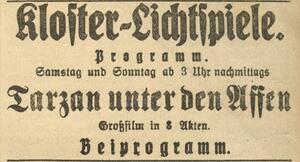 Bild vergrößern: 08.12.1923 Kloster