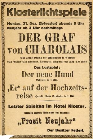 Bild vergrößern: 01.01.1924 Kloster