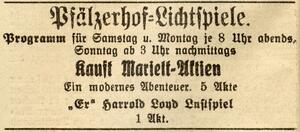 Bild vergrößern: 24.02.1924 Pfälzer