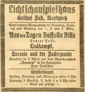 Bild vergrößern: 02.03.1924 Post