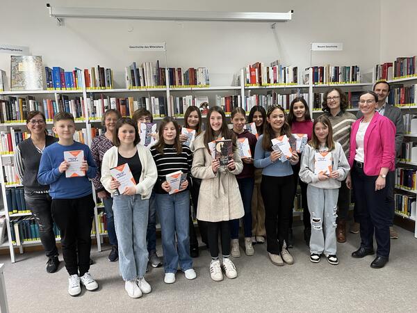 Vorlesewettbewerb 2024 in der Stadtbibliothek