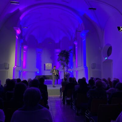 Konzert mit dem Akkordeonspieler Igor Kvashevich in der Spitalkirche Schwandorf.