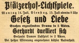 Bild vergrößern: 15.07.1924 Pfälzer