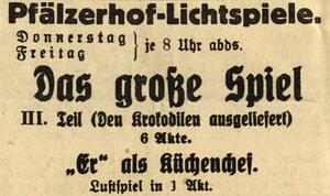 Bild vergrößern: 12.09.1924 Pfälzer